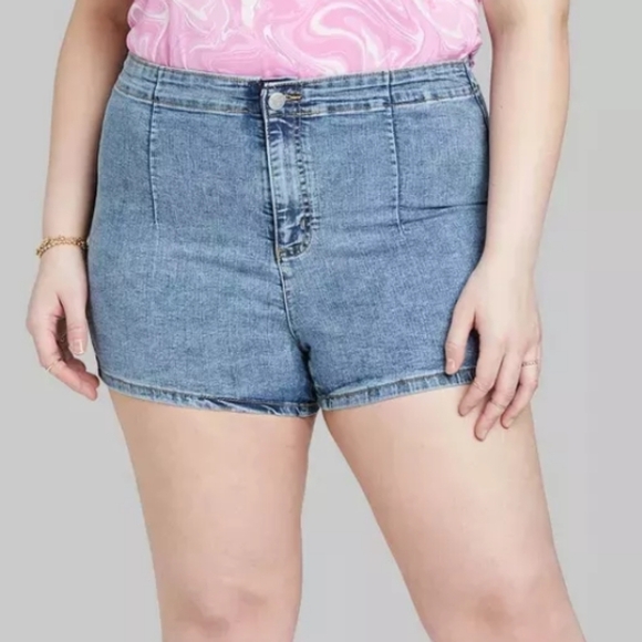 NWT Wild Fable Super High Rise Shorts - Picture 1 of 8